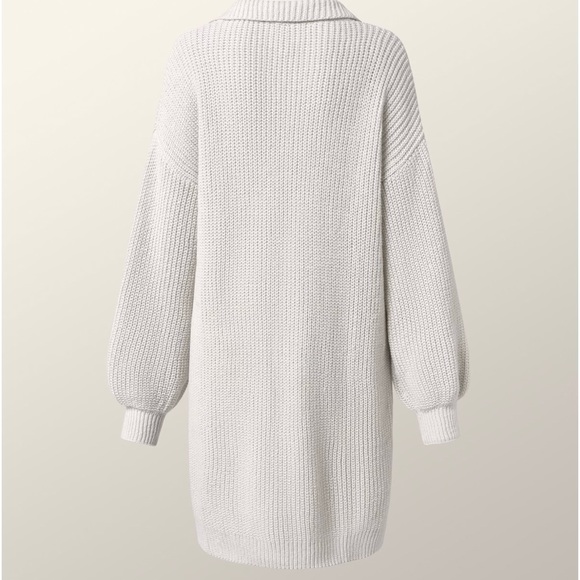 NWT, StyleWe Long Sleeve Collar Sweater Coat - Picture 2 of 14